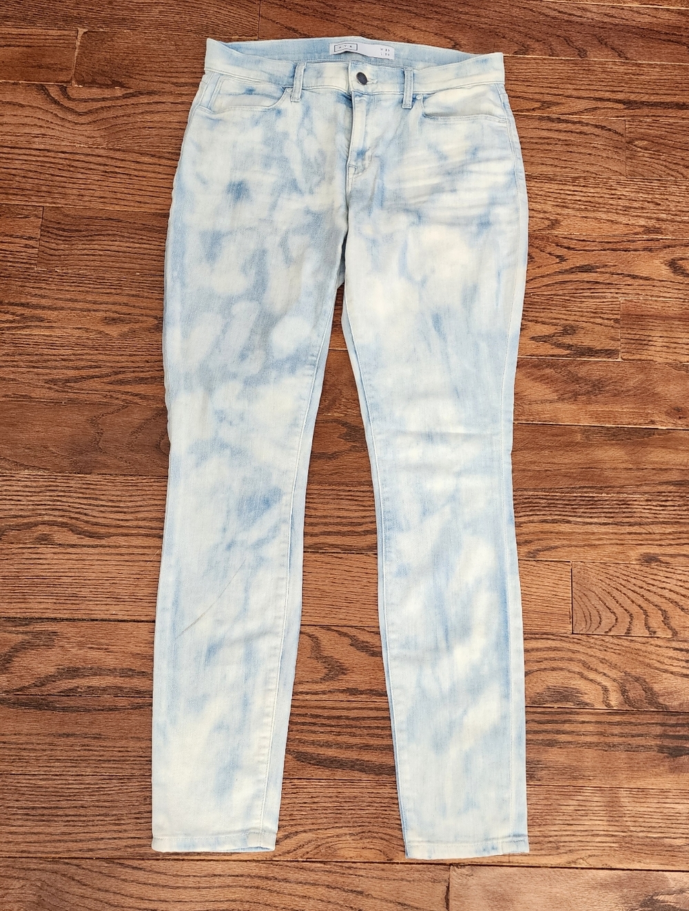 AYR The Skinny Sea Opal Jeans 30 Acid Wash Cloud Core Retro NYC LA Premium Brand